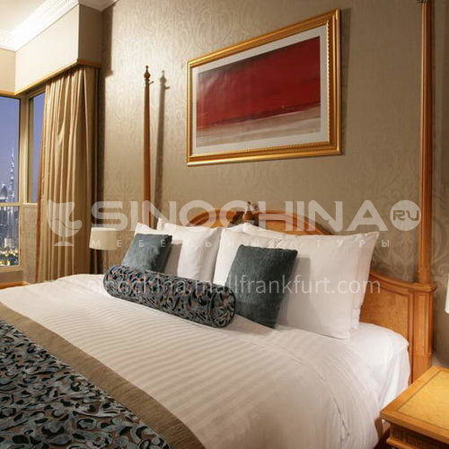 FFA0011-Customized design hotel furniture and modern wooden bedroom three-star hotel furniture sets, customized products, please contact customer service